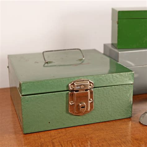 vintage handicraft metal box file|344 results for vintage metal file box .